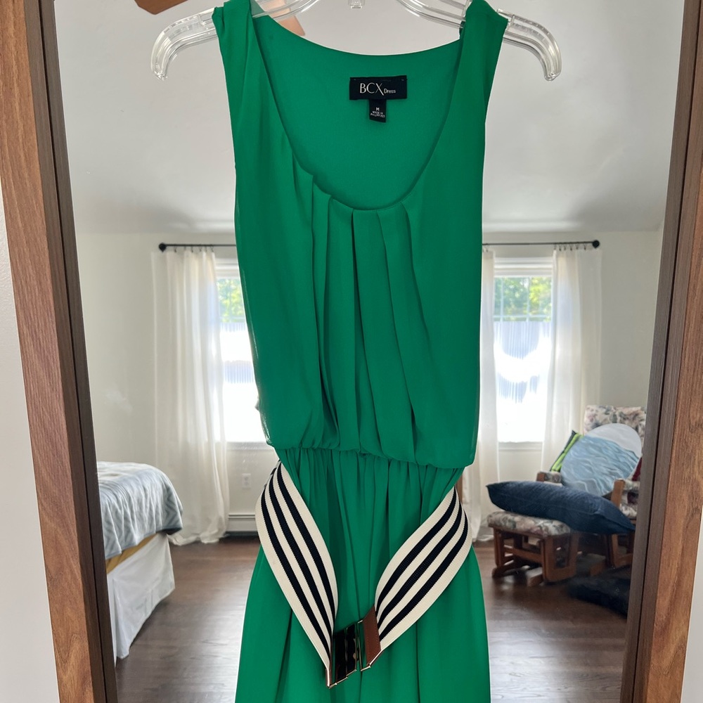 Green dress